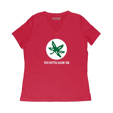 Ohio State: Buckeye Leaf Ohio State Buckeyes-College All Sports - YinzerShop