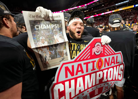 Ohio State Buckeyes Book – Jack Sawyer & Will Howard | 2024 National Championship Story Book - YinzerShop