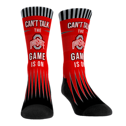 Ohio State Buckeyes - Can't Talk Socks - YinzerShop