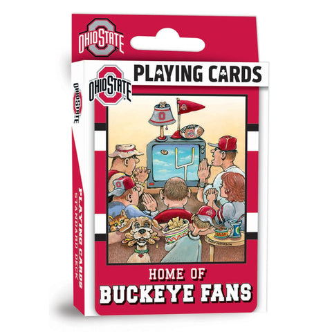 Ohio State Buckeyes Cards - Licensed NCAA Playing Cards | 54 Card Deck Dice & Cards Sets - YinzerShop