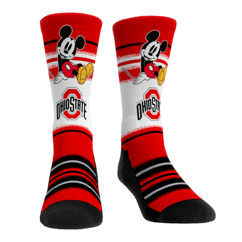 Ohio State Buckeyes - Disney - Sit Stripe Socks - YinzerShop