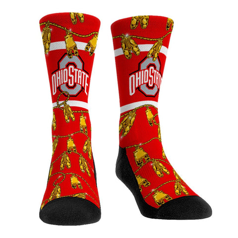 Ohio State Buckeyes - Gold Pants Scarlet Socks - YinzerShop