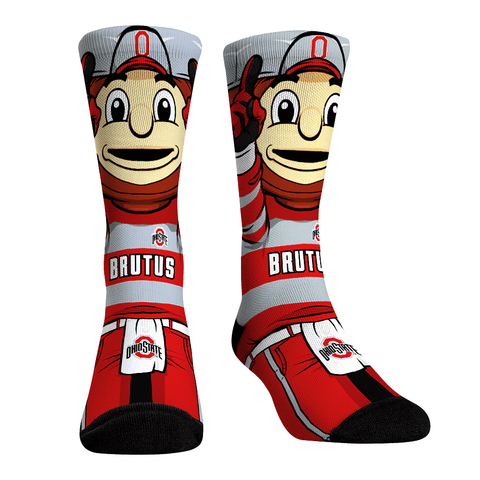 Ohio State Buckeyes - HyperOptic Mascot Socks - YinzerShop