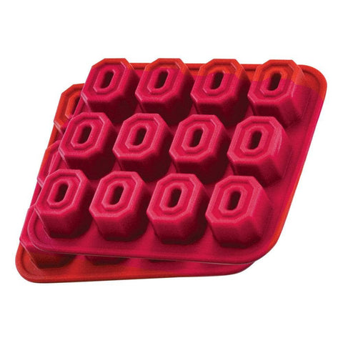 Ohio State Buckeyes Ice Tray – Silicone Team Logo Mold for Football Fans Fan Pans - YinzerShop
