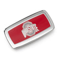 Ohio State Buckeyes Money Clip – Official NCAA Silver Tone Cash Holder Clip Money Clip - YinzerShop