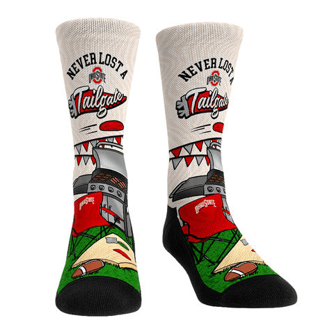 Ohio State Buckeyes - Never Lost a Tailgate Socks - YinzerShop