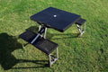 Ohio State Buckeyes - Picnic Table Portable Folding Table with Seats Picture Frame - YinzerShop