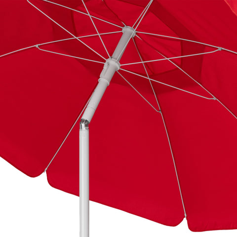 Ohio State Buckeyes Portable Beach Umbrella - 5.5 Ft Large Canopy UV Protection Licensed - YinzerShop