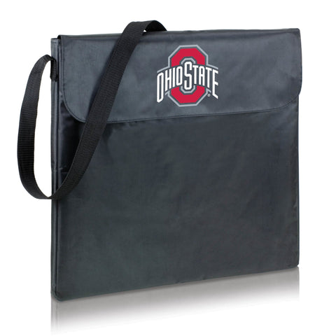 Ohio State Buckeyes Portable Charcoal Grill - Folding Tailgate Grill With Lightweight Tote Tote Bag - YinzerShop
