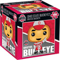 Ohio State Buckeyes Puzzle - Brutus Buckeye 100 Piece Square Jigsaw Game 100 Piece - YinzerShop
