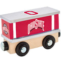 Ohio State Buckeyes Train Wooden Toy Boxcar - NCAA Team Logo Gift For Kids Toys - YinzerShop