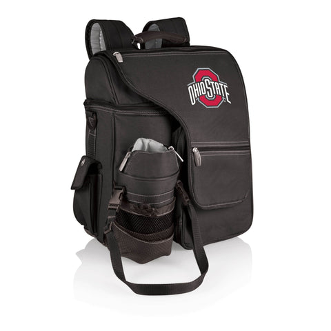 Ohio State Buckeyes Travel Backpack Cooler - Insulated Lunch Pack With Padded Shoulder Straps Licensed - YinzerShop