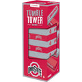 Ohio State Buckeyes Tumble Tower - Classic Wooden Block Game | NCAA Stacking Challenge Classic Games - YinzerShop