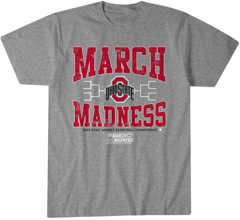 Ohio State Buckeyes WBB: 2026 March Madness Ohio State Buckeyes-College Basketball - YinzerShop
