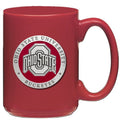 Ohio State Coffee Mug – Handcrafted Pewter Coffee Cup | Microwave Safe Mug Coffee Mug - YinzerShop