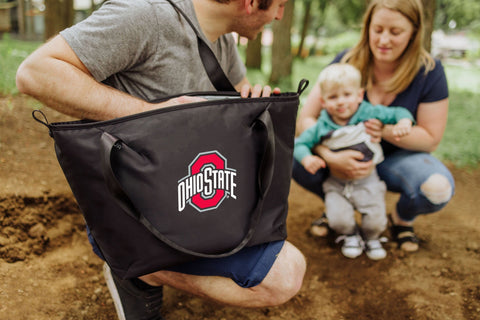 Ohio State Cooler Tote - Insulated Buckeyes Tailgate Cooler Bag Portable & Licensed Licensed - YinzerShop
