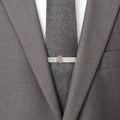 Ohio State Cufflinks Set – Official NCAA Silver Tone Enamel Logo Gift Tie Bar Gift Set - YinzerShop