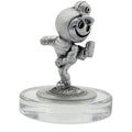 Ohio State Decanter – Hand-Blown Glass 25 Ounce With 3D Top Pewter Lid Decanter - YinzerShop