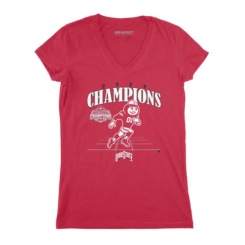 Ohio State Football: 2024 Champions Mascot Ohio State Buckeyes-College Football - YinzerShop