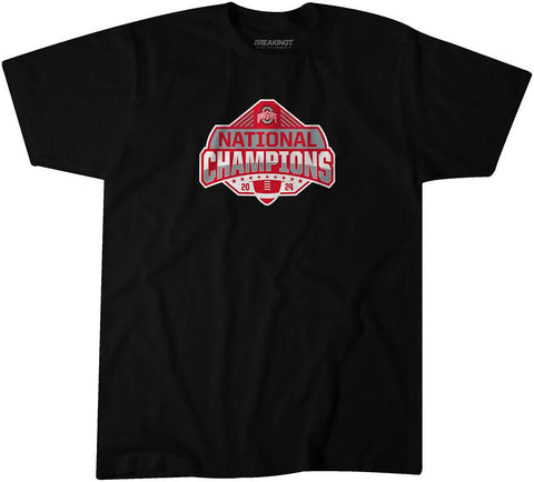 Ohio State Football: 2024 National Champions Logo Ohio State Buckeyes-College Football - YinzerShop