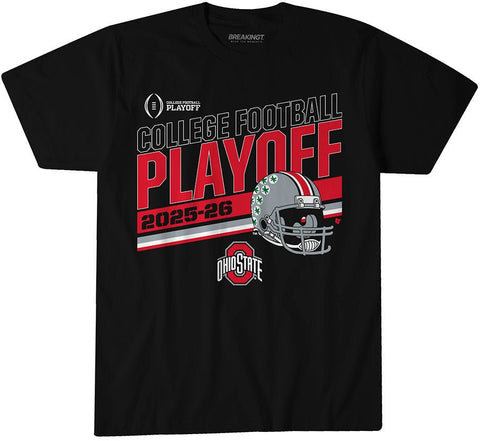 Ohio State Football: 2025 CFP Stripe Ohio State Buckeyes-College Football CFP - YinzerShop