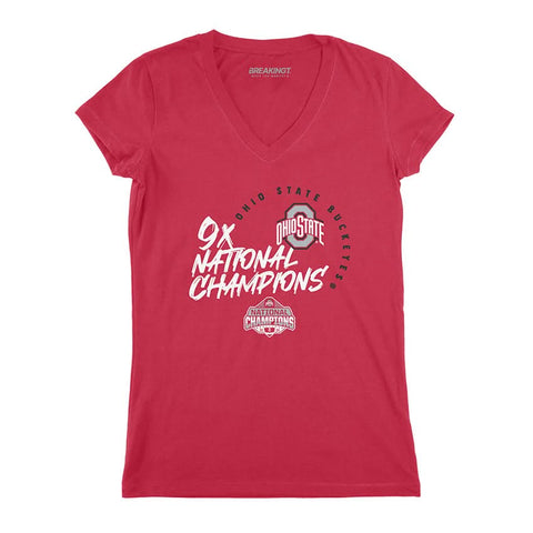 Ohio State Football: 9x National Champions Ohio State Buckeyes-College Football - YinzerShop