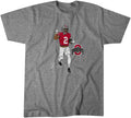 Ohio State Football: Caleb Downs Superstar Pose Ohio State Buckeyes-College Football - YinzerShop