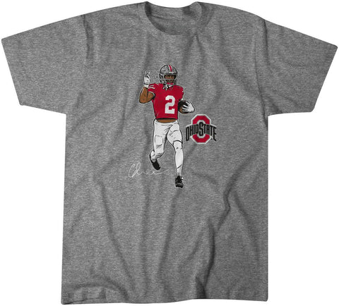 Ohio State Football: Caleb Downs Superstar Pose Ohio State Buckeyes-College Football - YinzerShop