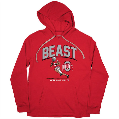 Ohio State Football: Jeremiah Smith Beast Ohio State Buckeyes-College Football - YinzerShop
