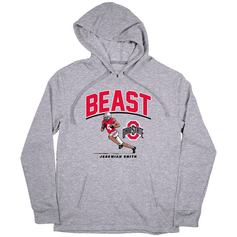 Ohio State Football: Jeremiah Smith Beast Ohio State Buckeyes-College Football - YinzerShop