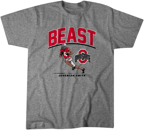 Ohio State Football: Jeremiah Smith Beast Ohio State Buckeyes-College Football - YinzerShop