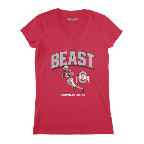 Ohio State Football: Jeremiah Smith Beast Ohio State Buckeyes-College Football - YinzerShop