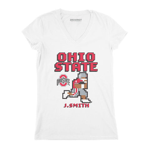 Ohio State Football: Jeremiah Smith Retro Baller Ohio State Buckeyes-College Football - YinzerShop