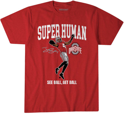 Ohio State Football: Jeremiah Smith Superhuman Ohio State Buckeyes-College Football - YinzerShop