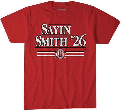 Ohio State Football: Julian Sayin-Jeremiah Smith '26 Ohio State Buckeyes-College Football - YinzerShop
