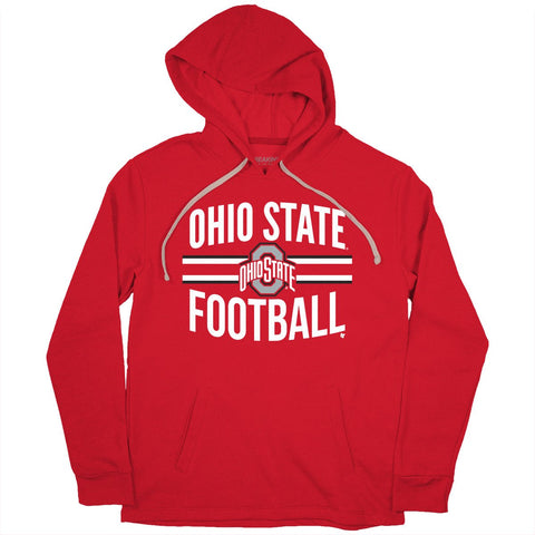 Ohio State Football: Logo Stripe Ohio State Buckeyes-College Football - YinzerShop