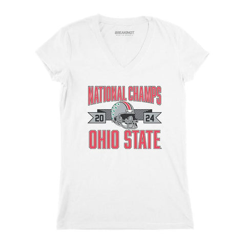 Ohio State Football: National Champs Arched Helmet Ohio State Buckeyes-College Football - YinzerShop