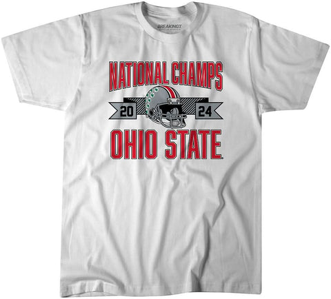 Ohio State Football: National Champs Arched Helmet Ohio State Buckeyes-College Football - YinzerShop