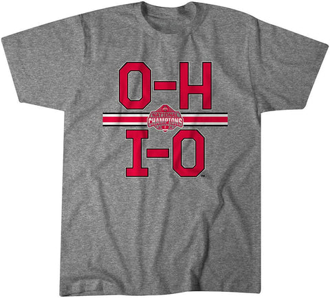 Ohio State Football: O-H I-O National Champions Ohio State Buckeyes-College Football - YinzerShop