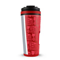 Ohio State Ice Shaker - 26oz Stainless Steel NCAA Licensed Bottle With Engraved Logo Insulated Drinkware - YinzerShop