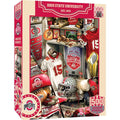 Ohio State Jigsaw Puzzle - Buckeyes Locker Room 500 Piece Puzzle Gift 500 Piece - YinzerShop