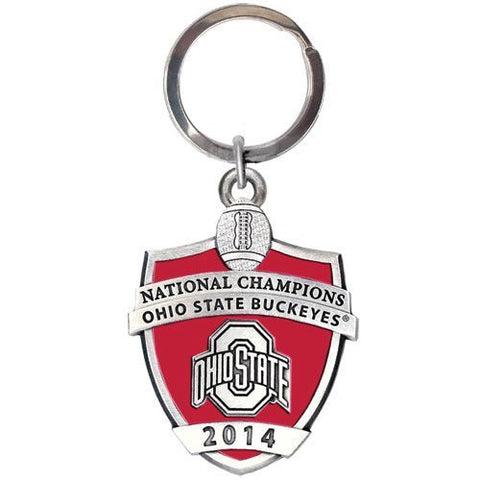 Ohio State Key Chain – 2014 Football Championship Pewter Fan Accessory Key Chain - YinzerShop