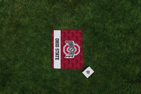 Ohio State Picnic Blanket – Lightweight Foldable Blanket With Drawstring Backpack Licensed - YinzerShop