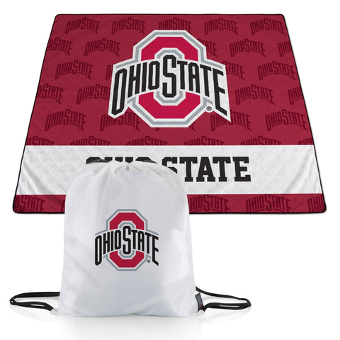 Ohio State Picnic Blanket – Lightweight Foldable Blanket With Drawstring Backpack Licensed - YinzerShop