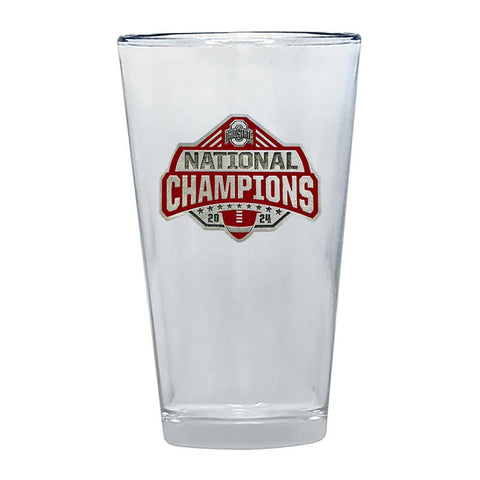 Ohio State Pint Glass – 2024-25 Football Championship | Handcrafted Pewter Barware Gift Pint Glass - YinzerShop