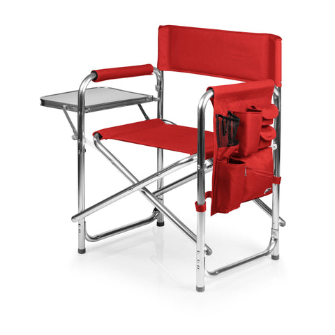 Ohio State Sports Chair – Folding Camping Chair With Table & Insulated Beverage Holders Licensed - YinzerShop