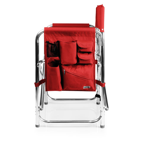 Ohio State Sports Chair – Folding Camping Chair With Table & Insulated Beverage Holders Licensed - YinzerShop
