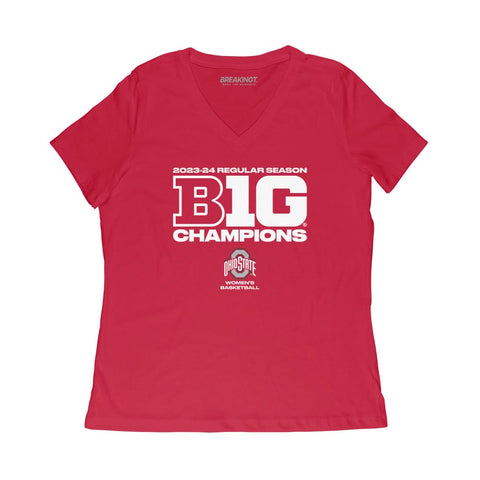 Ohio State Women's Basketball: 2024 Big Ten Regular Season Champions Ohio State Buckeyes-College Basketball - YinzerShop