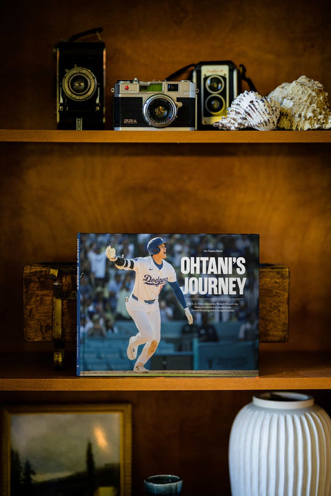 Ohtani's Journey Book – Shohei Ohtani Dodgers Debut & Baseball Record Breaking Hardcover Book - YinzerShop
