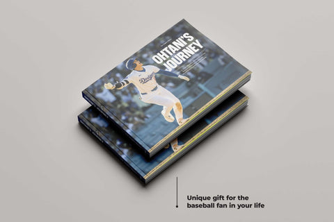 Ohtani's Journey Book – Shohei Ohtani Dodgers Debut & Baseball Record Breaking Hardcover Book - YinzerShop